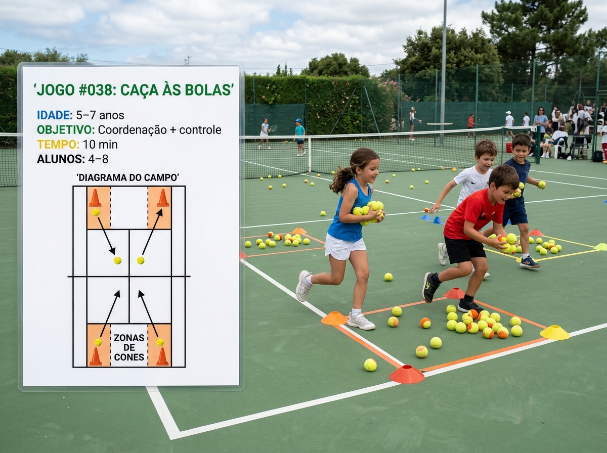 Jogo Caça às Bolas - Prévia do Material e Prática na Quadra
