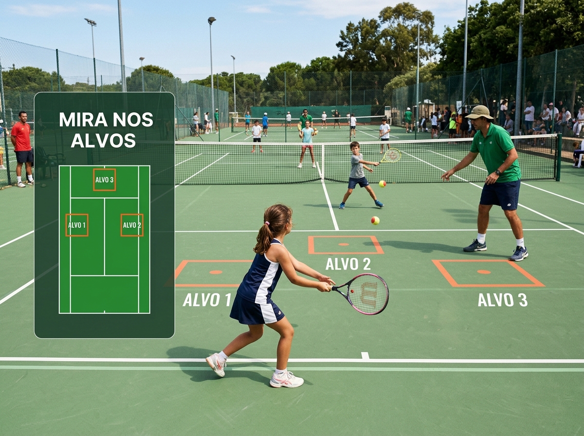 Mira nos Alvos - Prévia do Material e Prática na Quadra