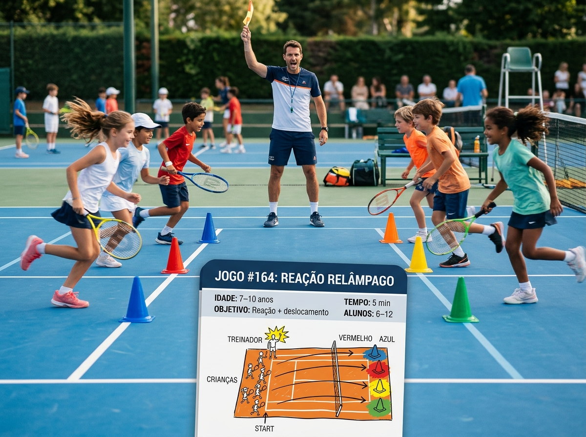Jogo Reação Relâmpago - Prévia do Material e Prática na Quadra